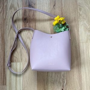 SAMARA Shoulder Bag Vegan Leather Peony